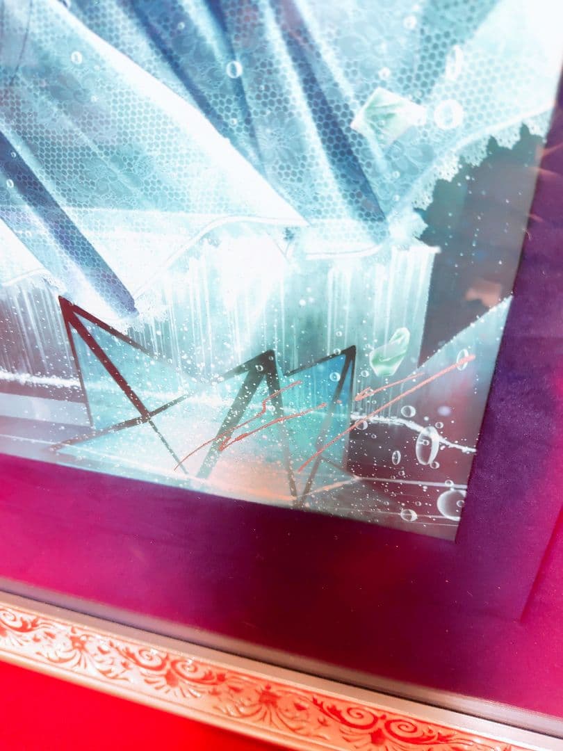 てぃんくる 版画 THE BLUE WORLD special edition