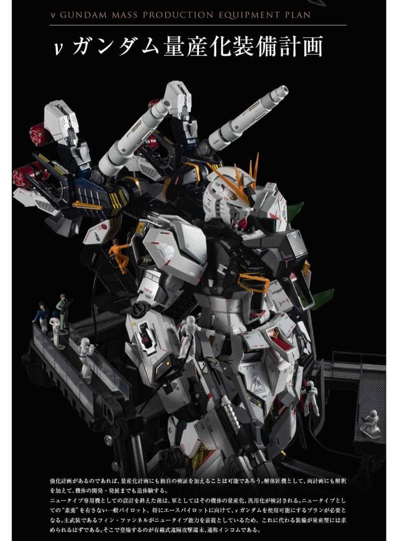 解体匠機 RX-93 νガンダム専用オプションパーツ 武装強化プラン