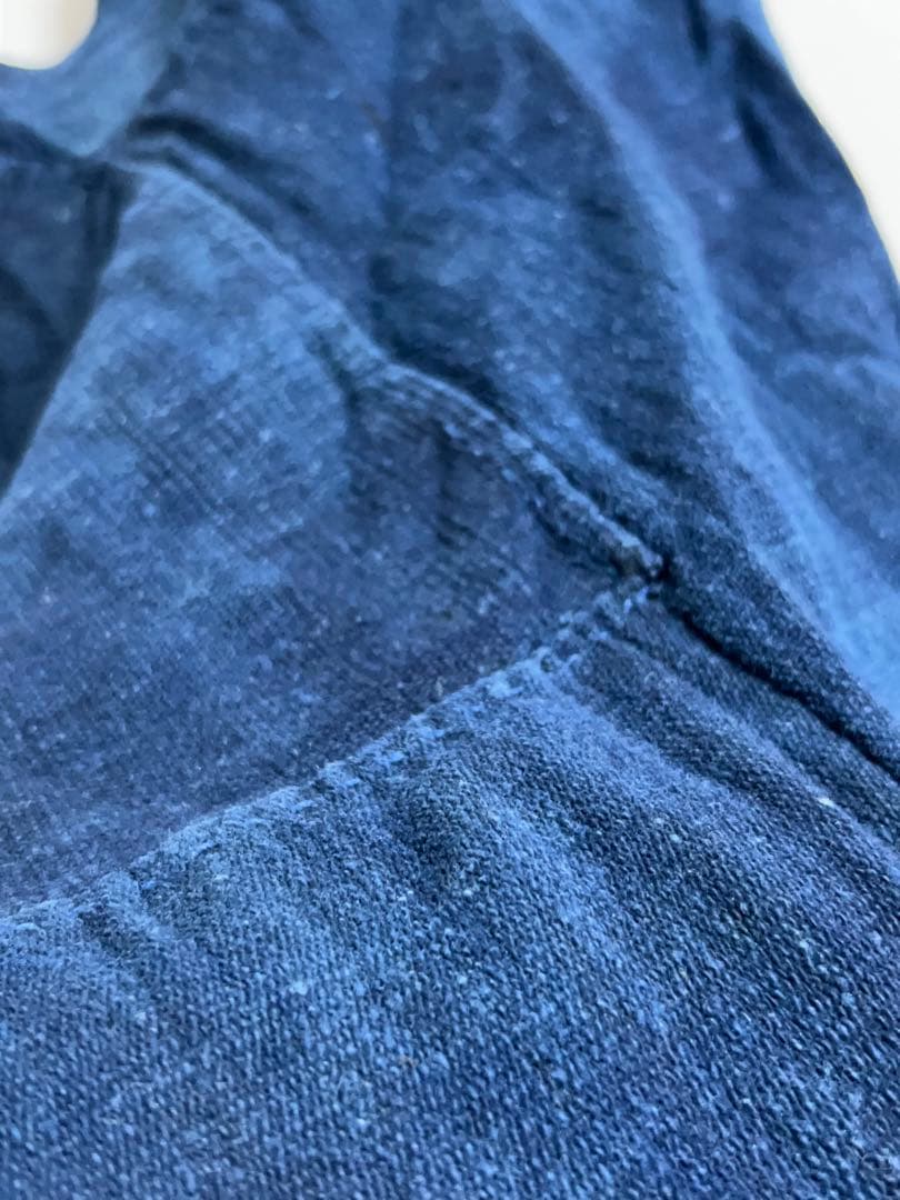 襤褸 藍染 麻？ 木綿？ 野良着 もんぺ 昭和 大正 明治 ぼろ らんる 貴重