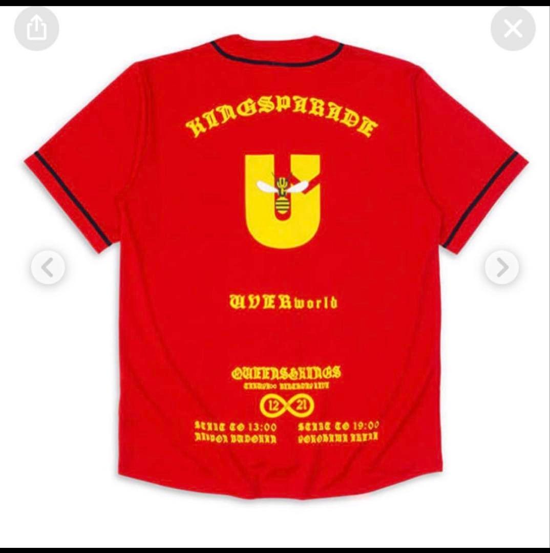 UVERworld 2018男祭り　ベースボールTシャツ　Mサイズ 未使用品