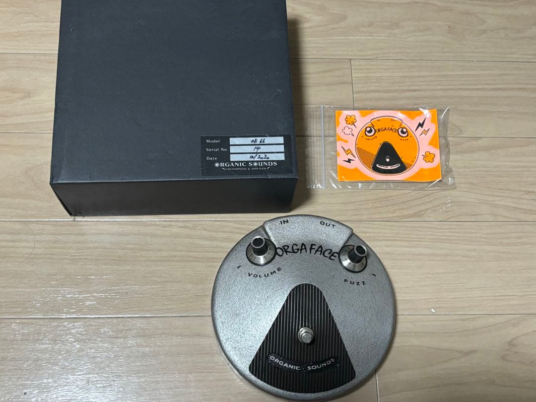 ギター organic sounds orga face 66 aged