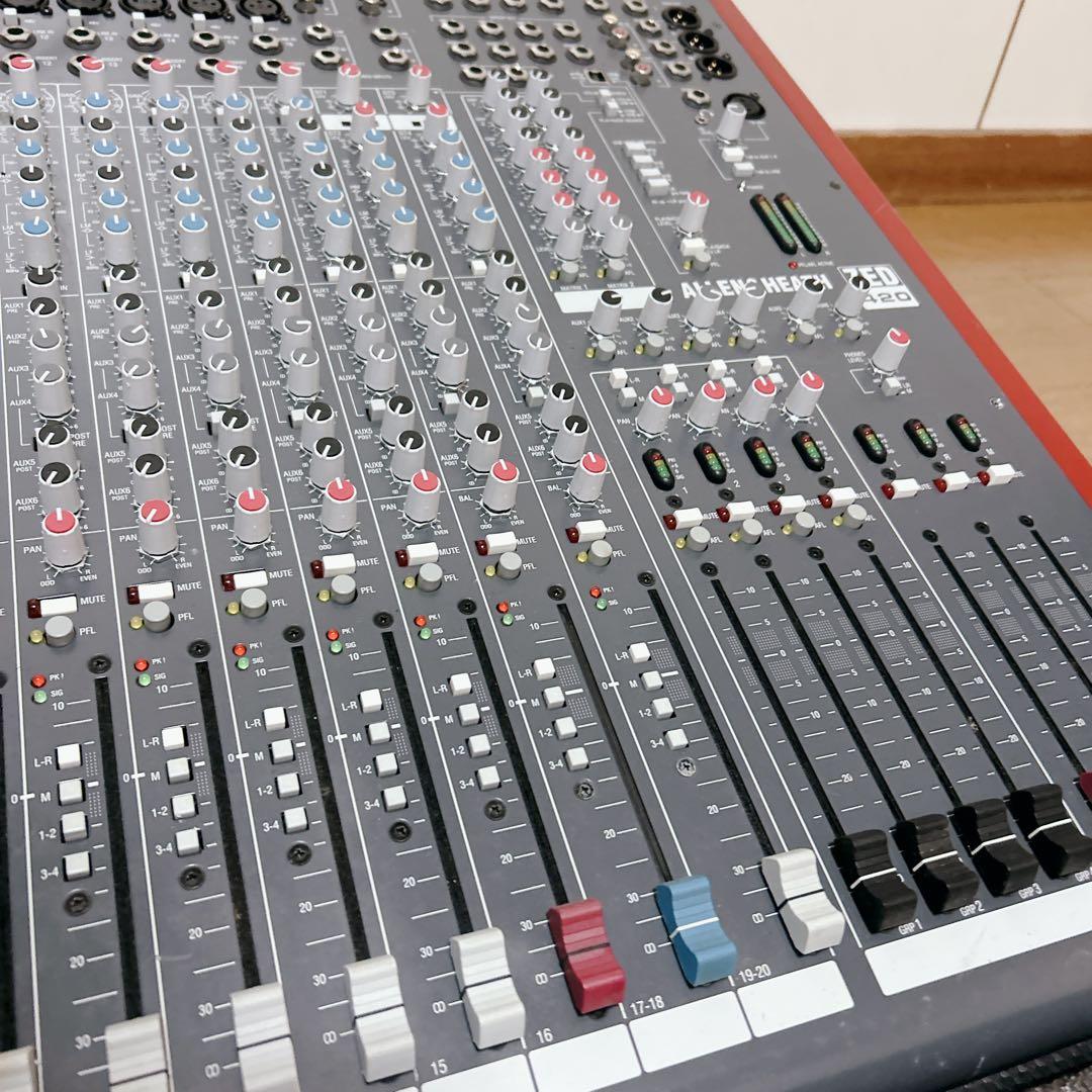 ALLEN&HEATH ZED 420 アナログミキサー ケース付