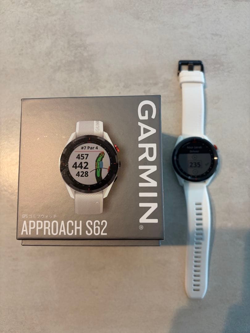 GARMIN APPROACH S62 ホワイト