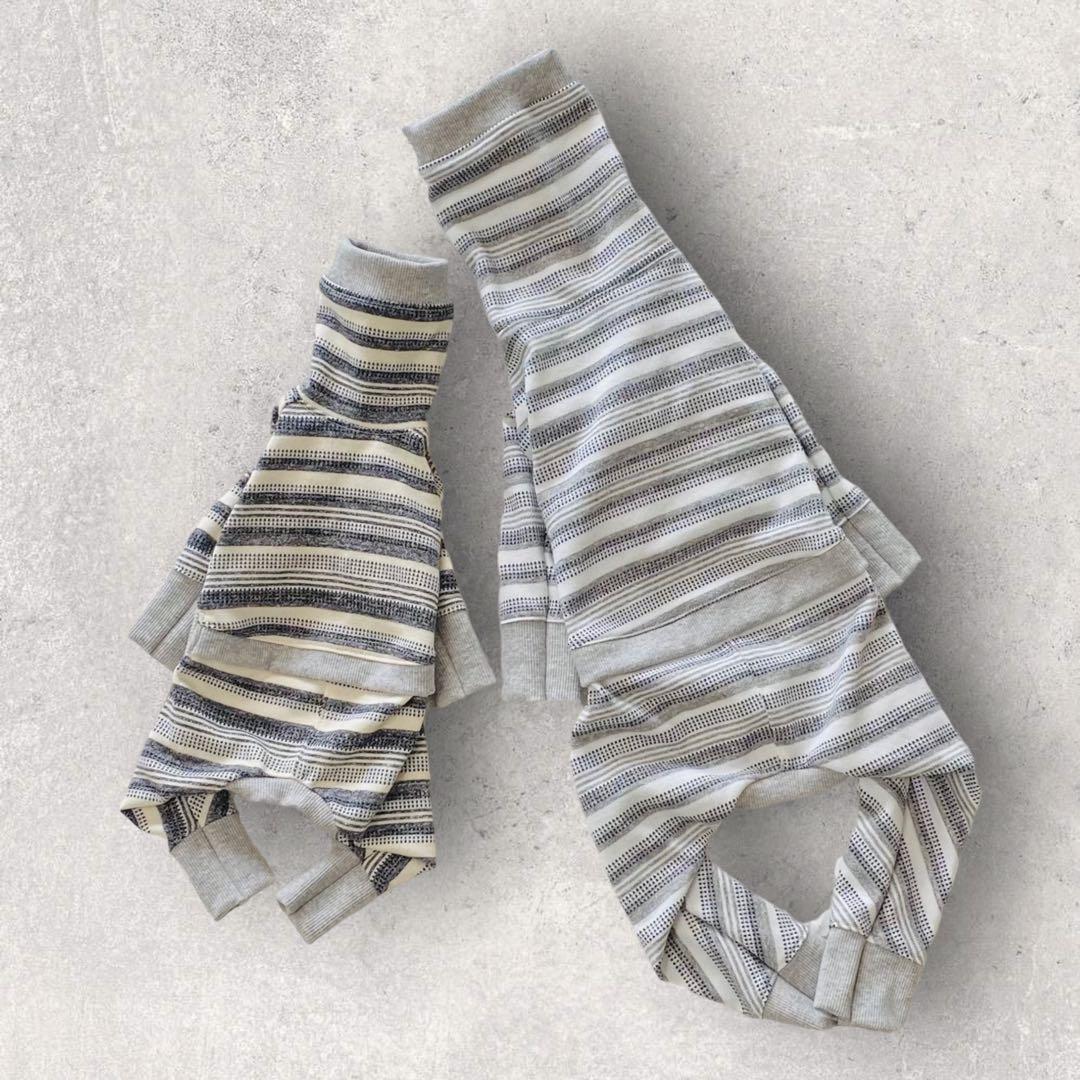 ④ジャガードニットカバーオール