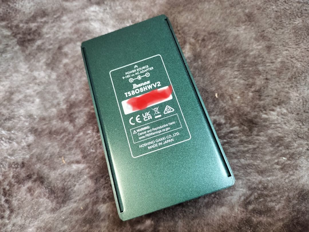 アイバニーズ.チューブスクリーマー【TS808HWV2】