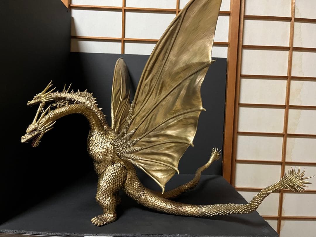 開封美品一番くじ ゴジラVSキングギドラ A賞 キングギドラ MAGNUVICS