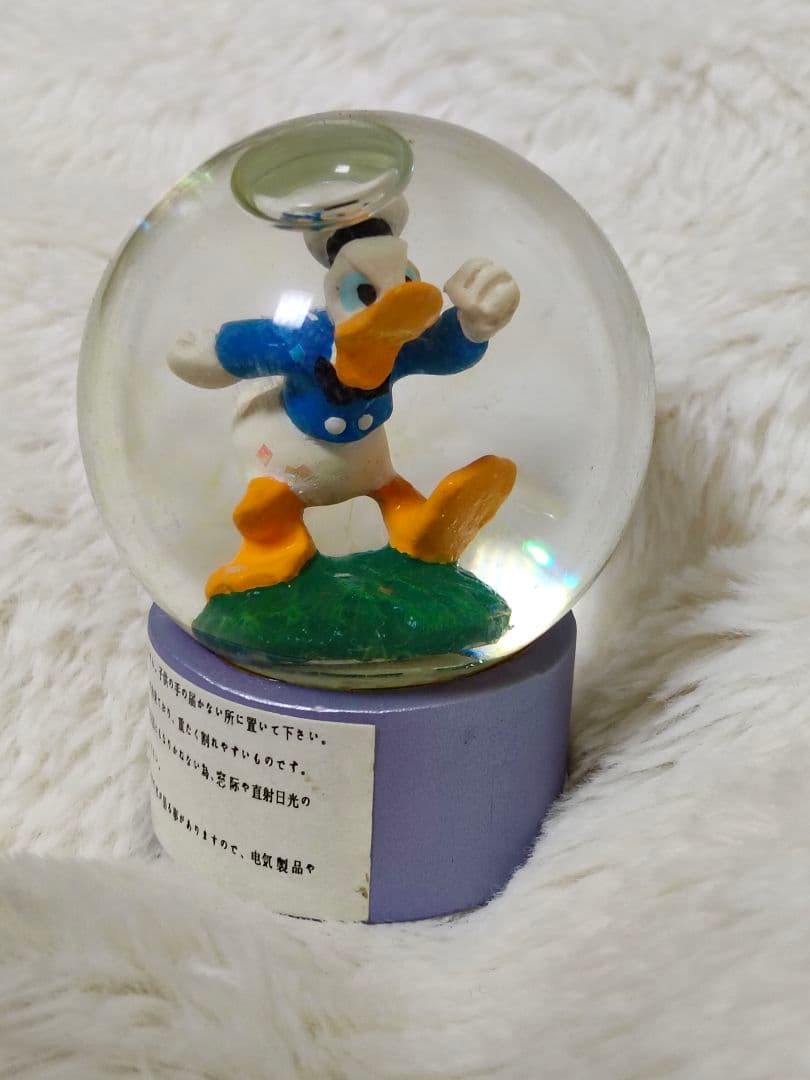 【希少】ドナルド　ヴィンテージ　スノードーム　ディズニー　入手困難　廃盤　激レア
