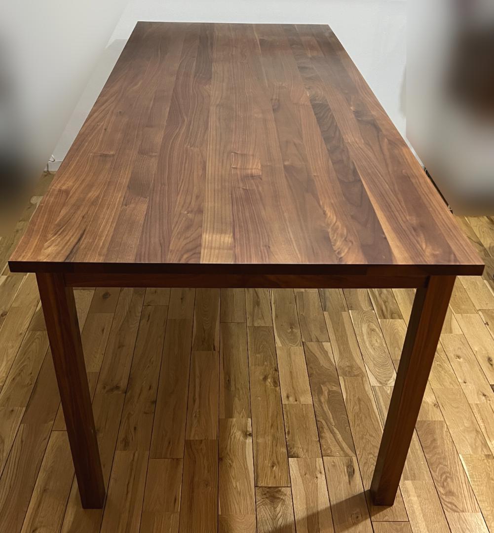 無印良品 ウォールナット無垢材テーブル 幅180cm 【廃盤品】