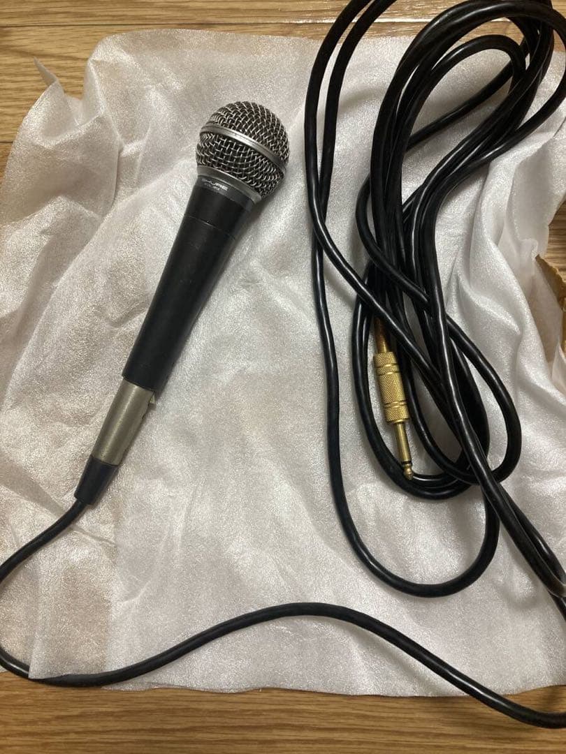 6*6様 マイク SHURE SM58 ポルシェロゴ ビンテージ MADE IN
