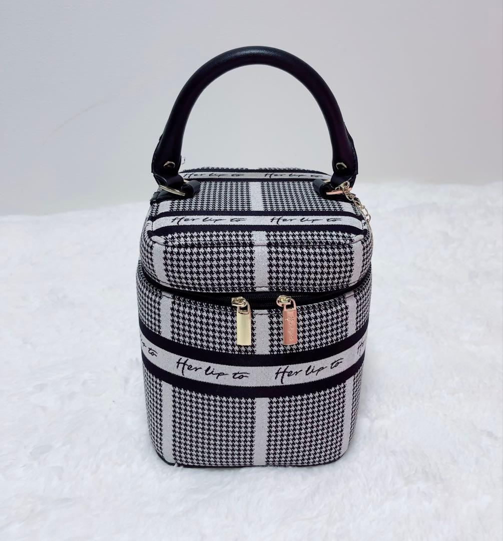 herlipto HLT Jacquard Vanity Bag 美品