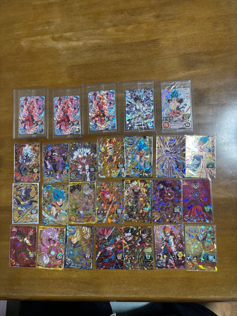 引退品ドラゴンボールヒーローズUR.SEC約250枚CP.SR.P多数