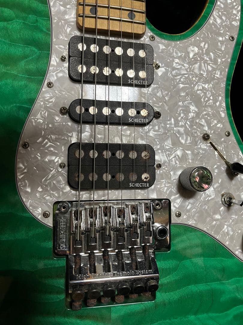 ROK希少！アッシュボディ schecter SD-2 24-AS