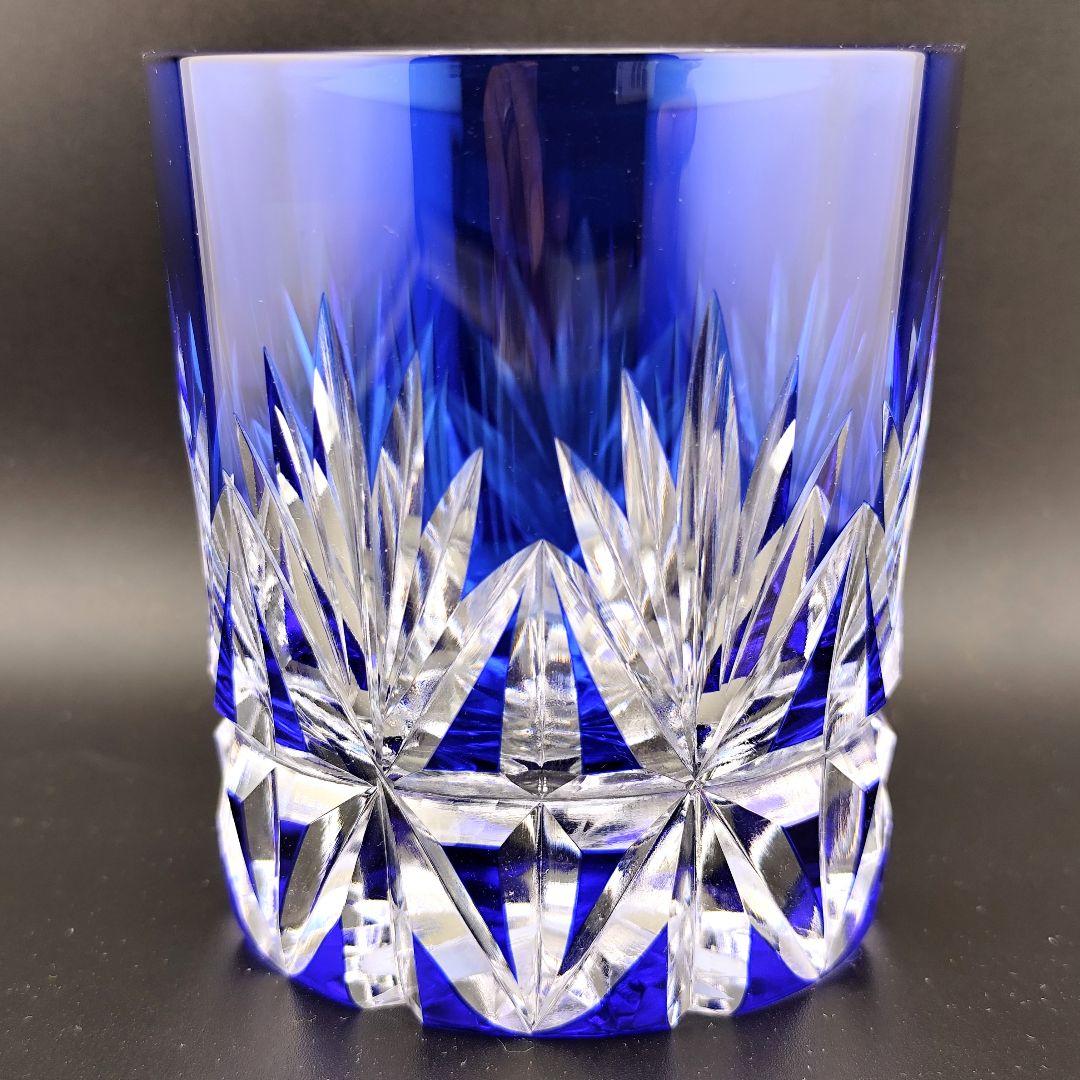 ☆未使用品☆HOYA 最高級ロックグラス（切子、江戸切子、薩摩切子）