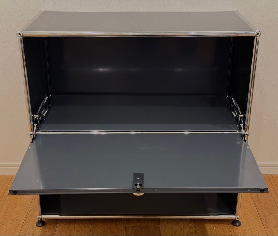 USMハラー１連２段　上段ドロップダウン、下段フルオープンアントラサイト美品