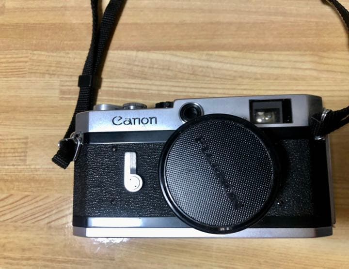 canon p (希少)レンズ付き昭和の名品　動作確認 O K 写真通り