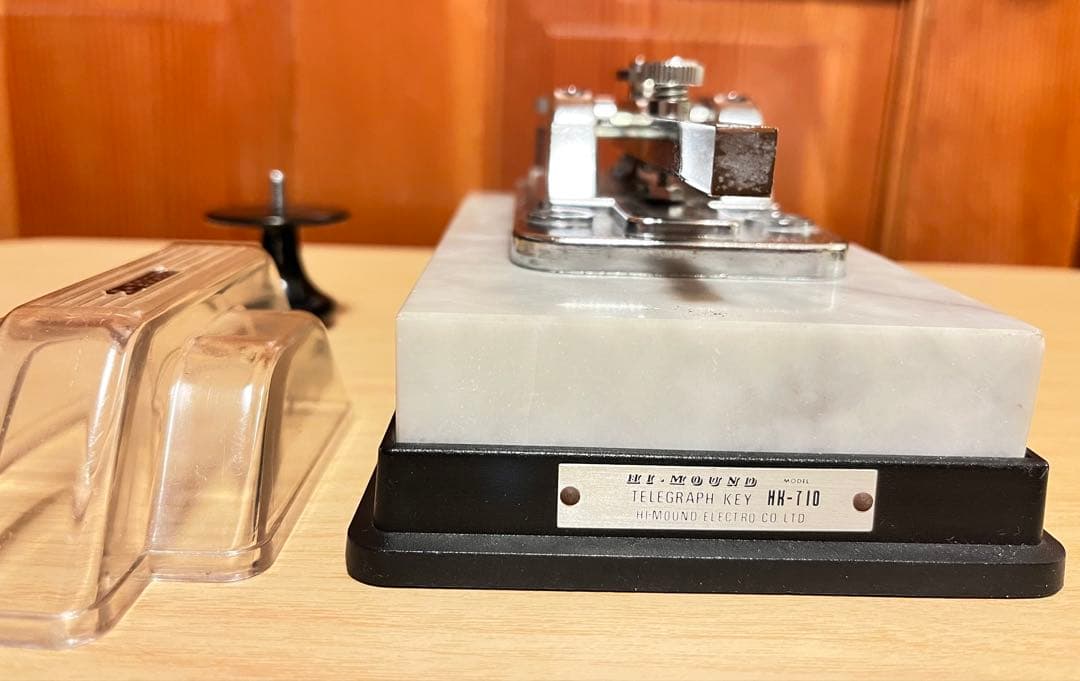 HI-MOUND ハイモンド 縦振り電鍵 HK-710 大理石台座