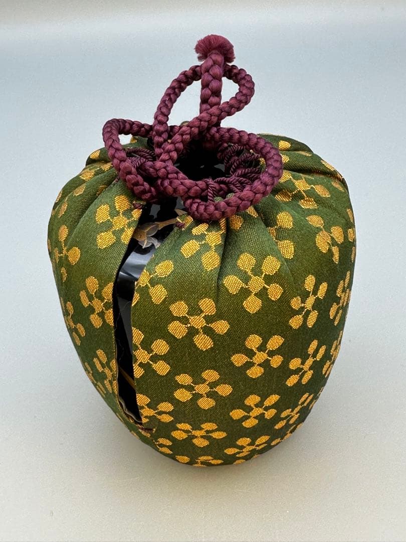 茶道具　棗　三浦明峰　水仙蒔絵