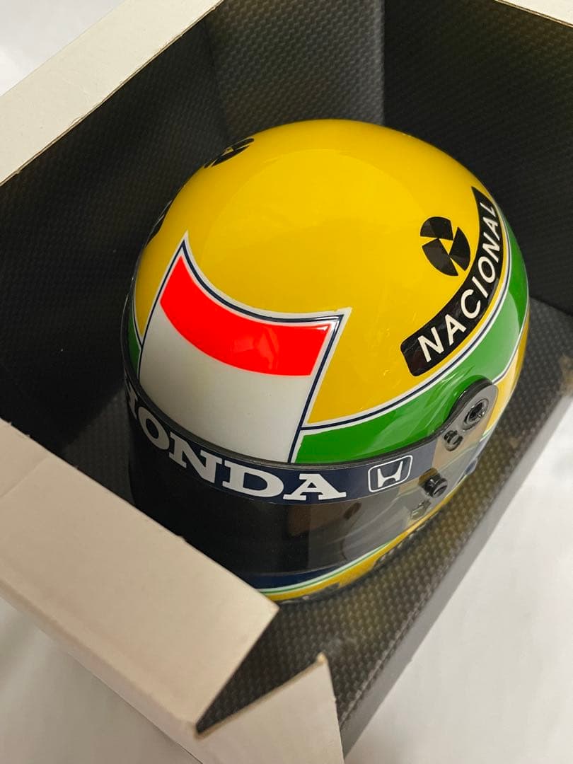 アイルトンセナ 1/2 ヘルメット 1988年 ホンダ•マルボロ•マクラーレン