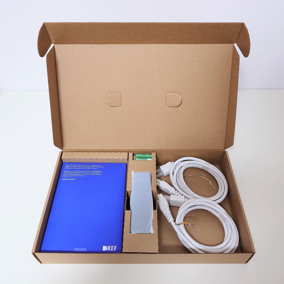 KEF LSX II ワイヤレスHiFiスピーカー ミネラルホワイト