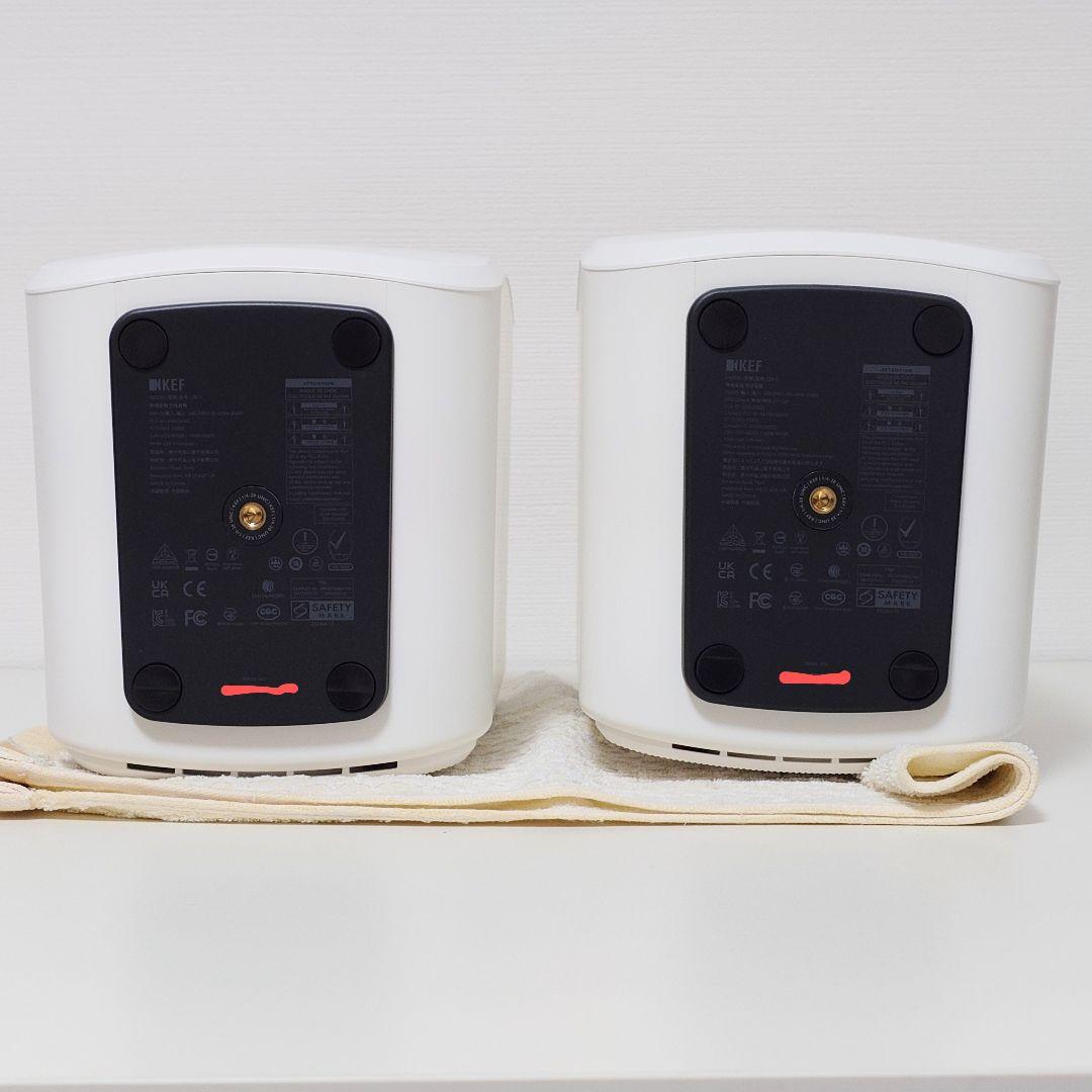 KEF LSX II ワイヤレスHiFiスピーカー ミネラルホワイト