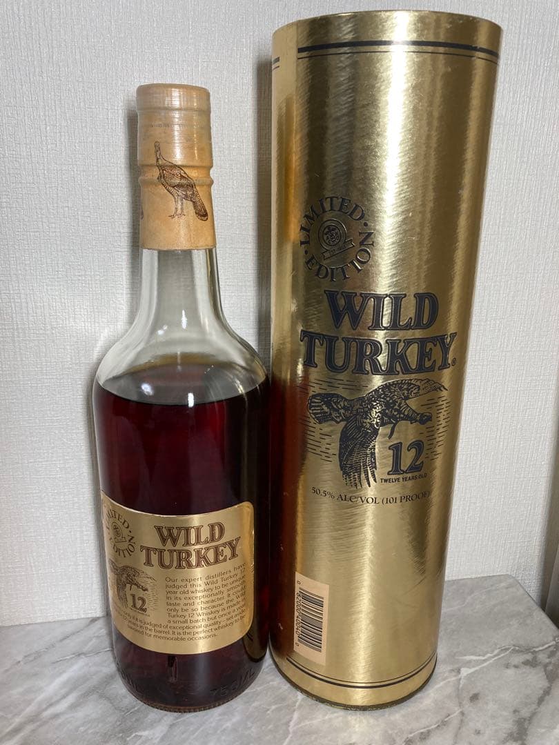 ワイルドターキー　12年　リミテッドエディション　ゴールドラベル　飛翔ラベル