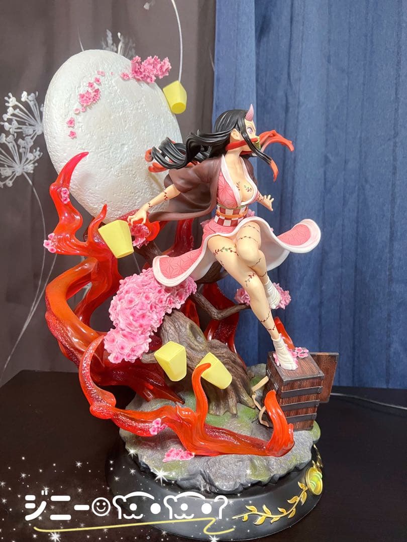 s*ン様 鬼滅の刃 フィギュア　竈門禰豆子　ジャンク品扱い　入札前にご注意