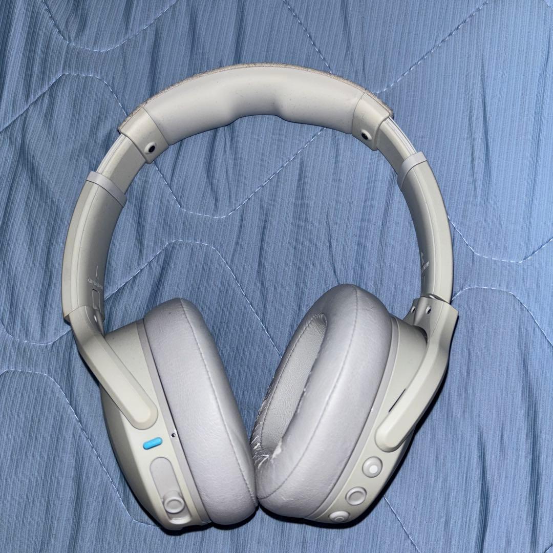 Skullcandy Crusher Evoワイヤレスヘッドホン ホワイト