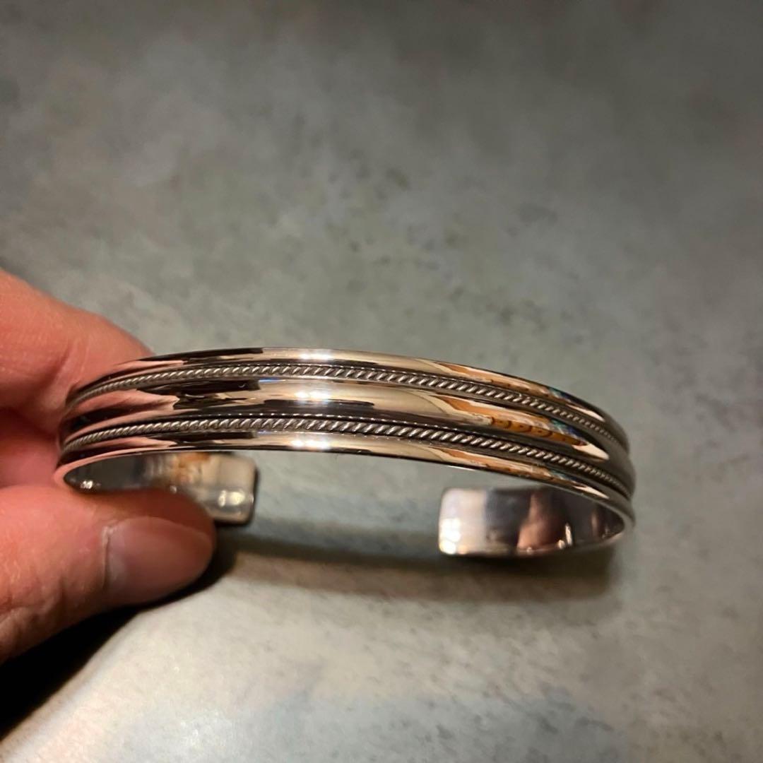 SILVER925 NATIVE BRACELET/シルバー/バングル