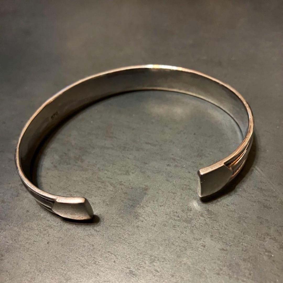 SILVER925 NATIVE BRACELET/シルバー/バングル