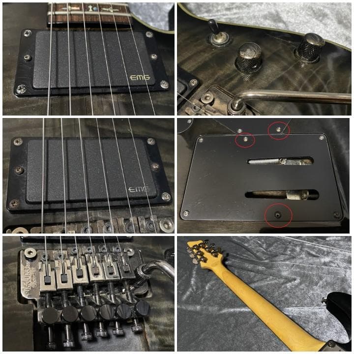 Schecter AD-DM-EL-FR EMGピックアップ搭載 送料無料