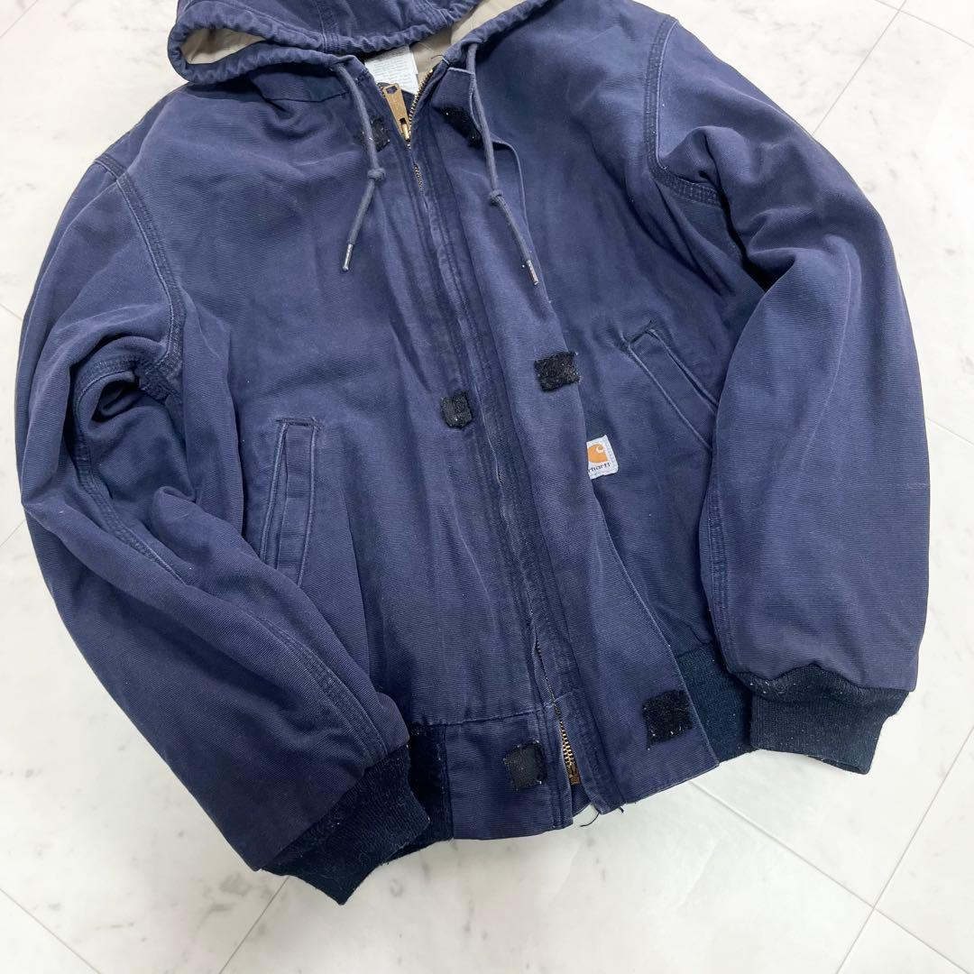 carhartt FR カーハット デトロイトジャケット USA製 ネイビー S