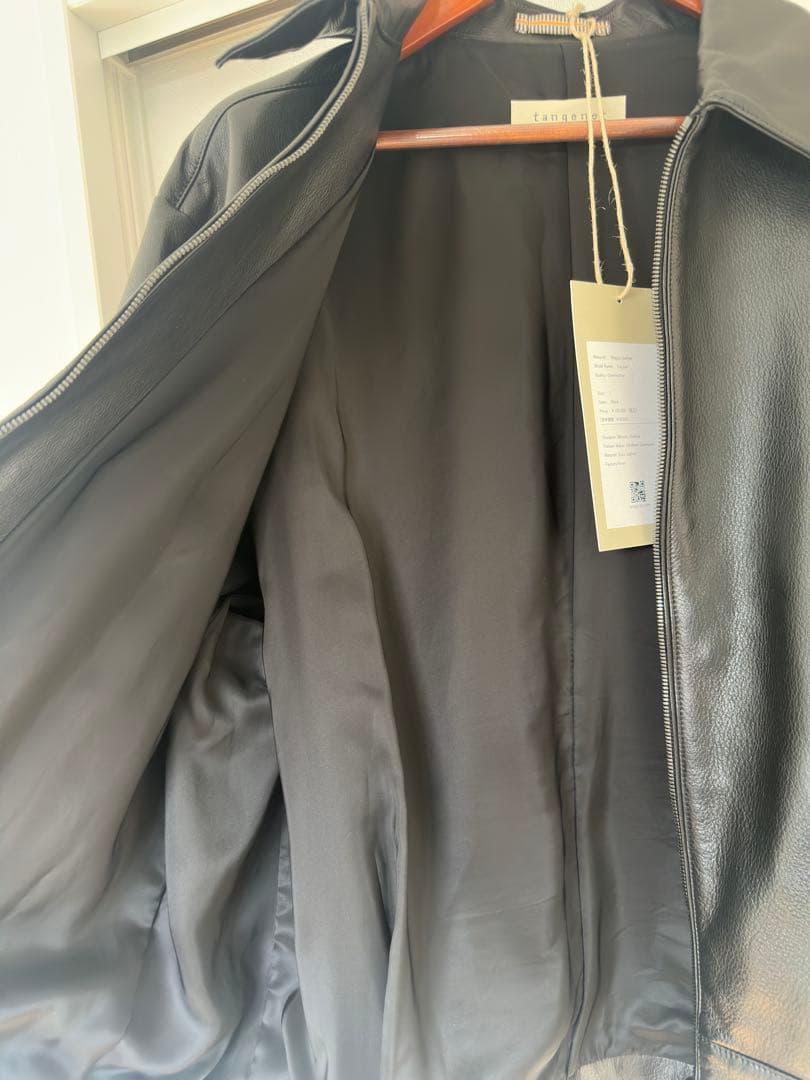 tangenet(タンジェネット)Tracker/Leather Jacket