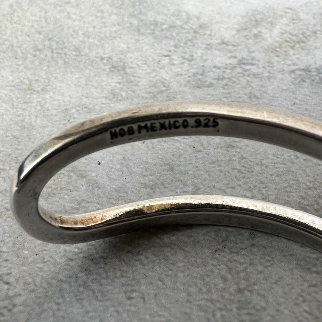 ヴィンテージ ラインモダニストカフブレスレット シルバー925 メキシコ製