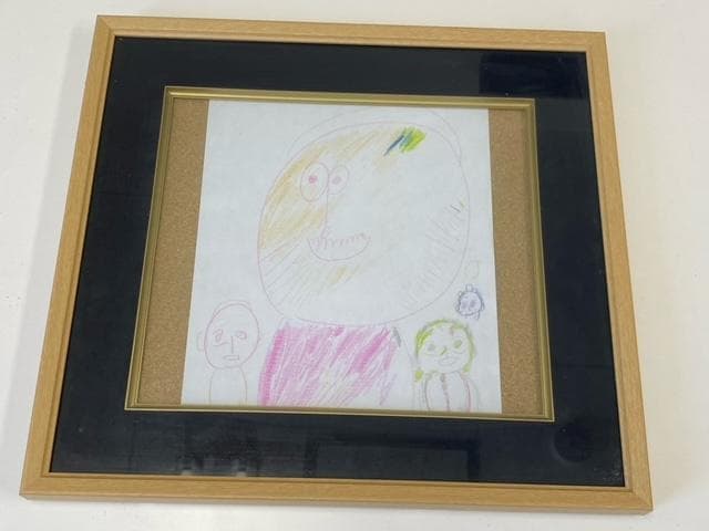 『僕の叫び』アート　美術品　貼り絵　一点物