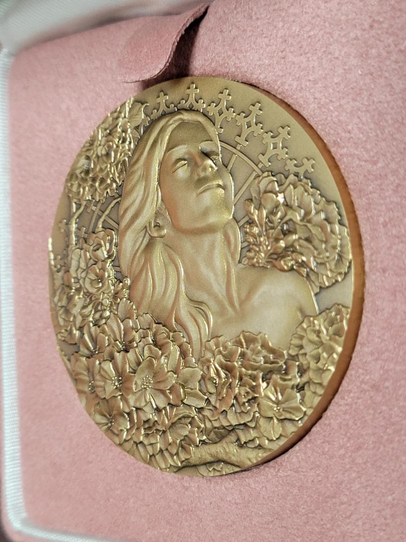 【特年】平成31年　桜の通り抜け記念　銀メダル＆銅メダル（２個セット） 紅手毬