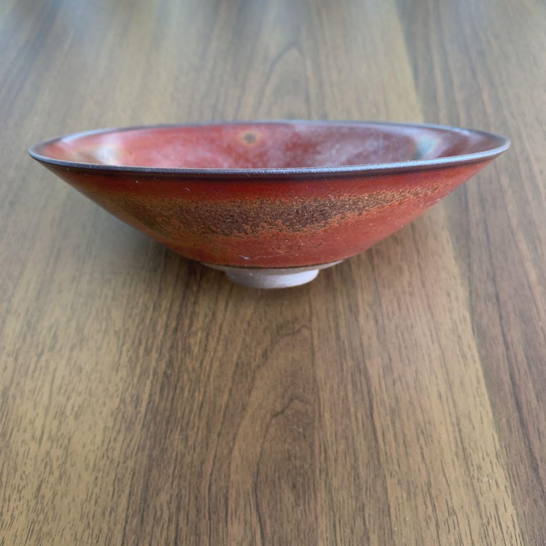 加藤孝俊作　　平茶碗　No81