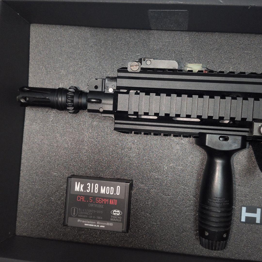 東京マルイ　次世代電動ガン HK416C カスタム　予備マガジン　リポバッテリー