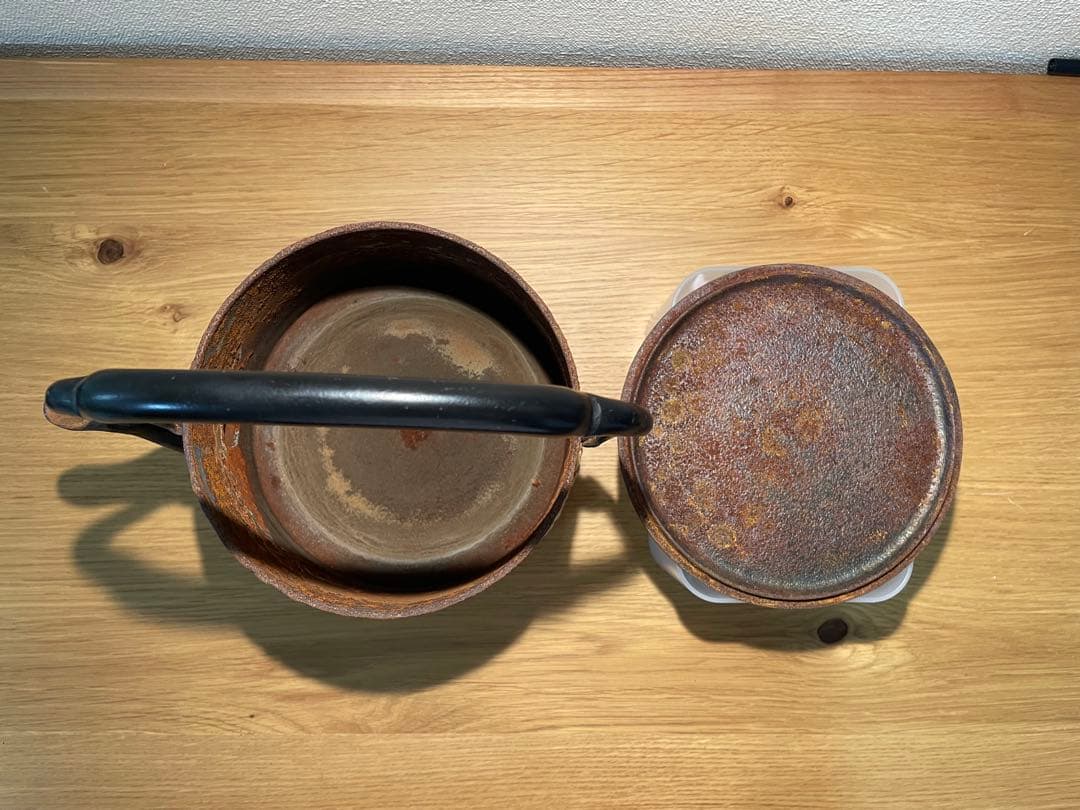 0290 岩鋳 南部鉄器・南部鉄瓶 18型寸同松 急須