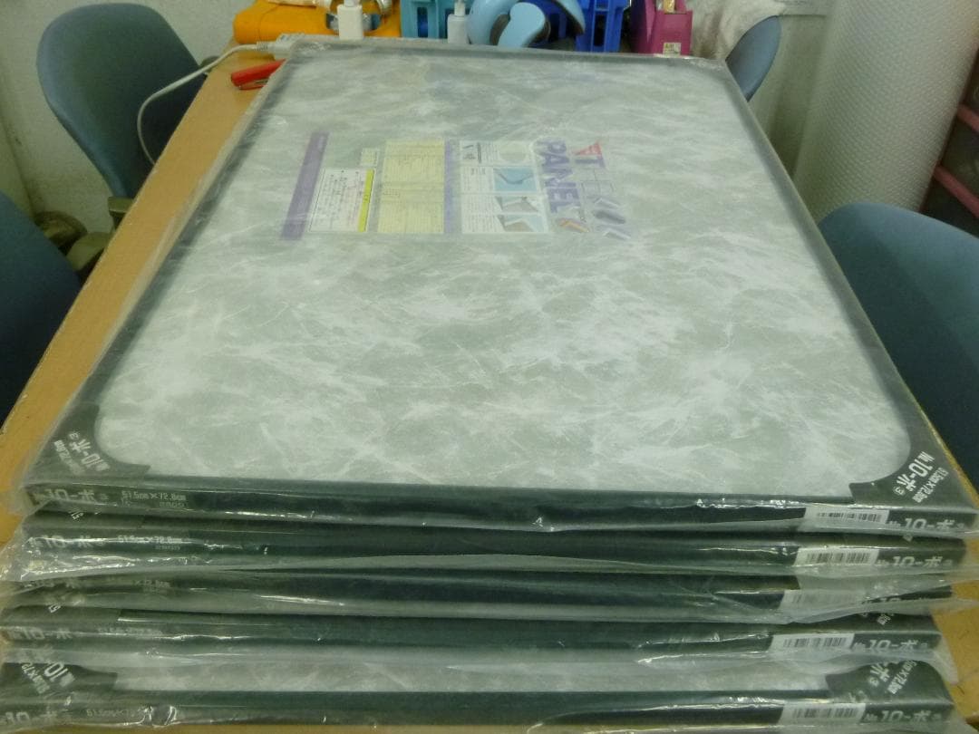 訳アリアルミフレームジクソーパズル専用51.5×72.8㎝ 黒　5枚セット