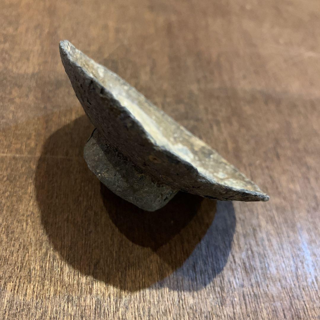 鉄杯　発掘品　古道具　アンティーク　美術品　鉄