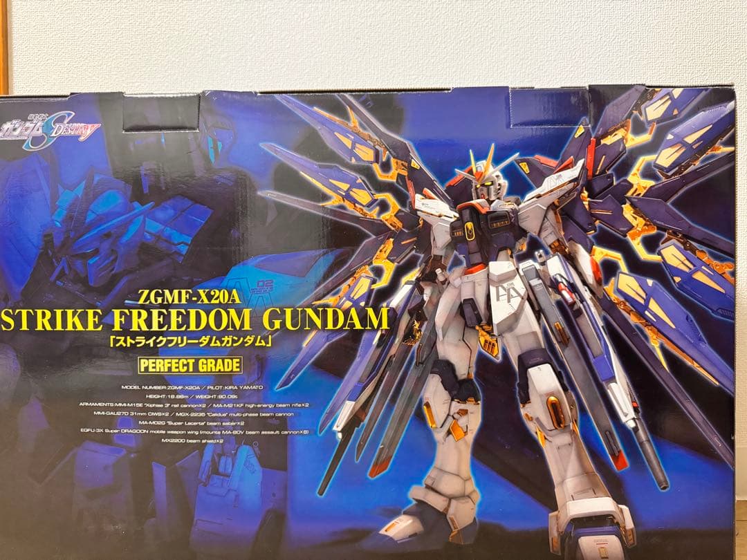 じぶさん　PG ストライクフリーダムガンダム　未組み立て