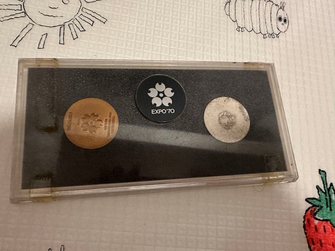 日本万博博覧会記念メダル1970年【大阪万博EXPO70 万博】金銀銅メダル3種