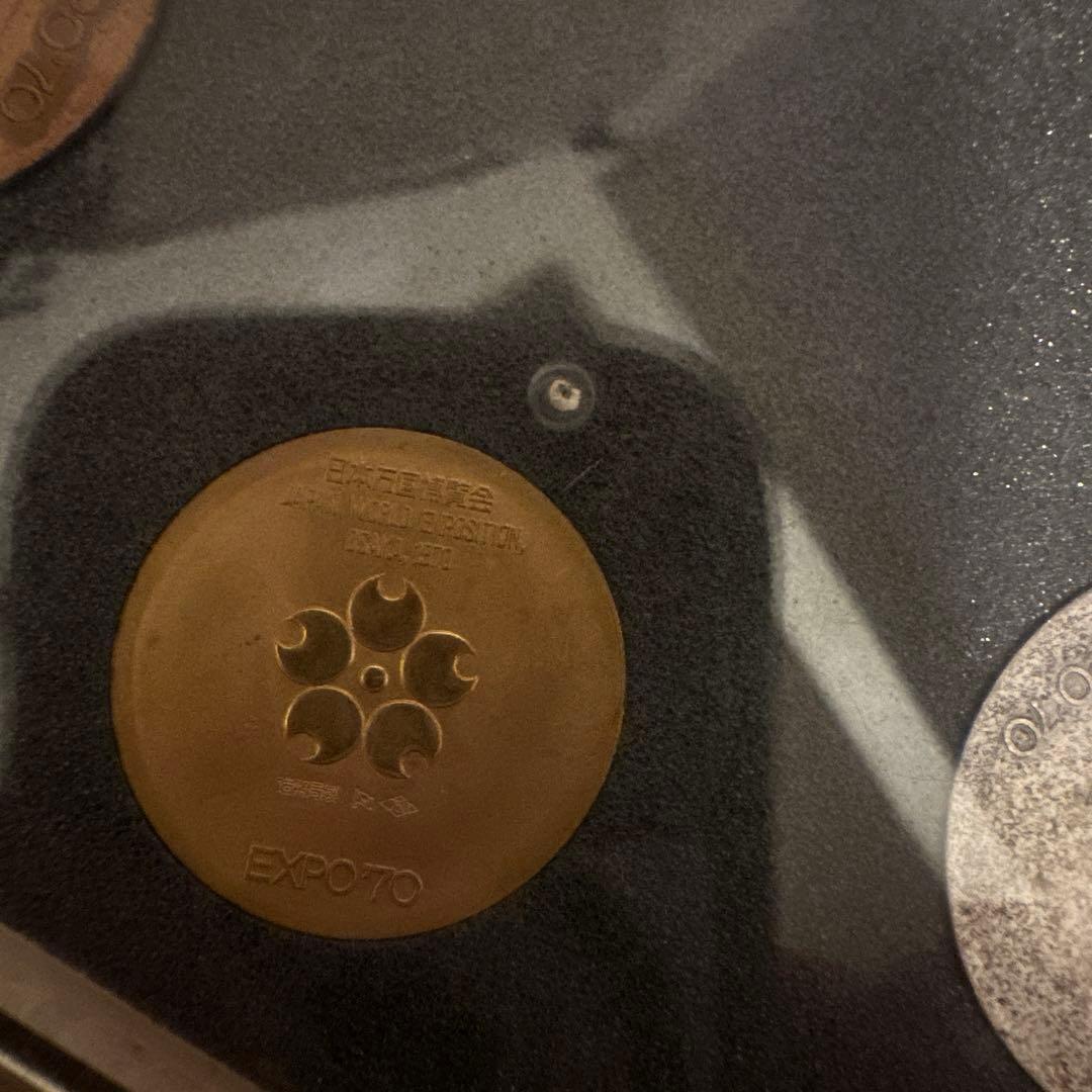 日本万博博覧会記念メダル1970年【大阪万博EXPO70 万博】金銀銅メダル3種