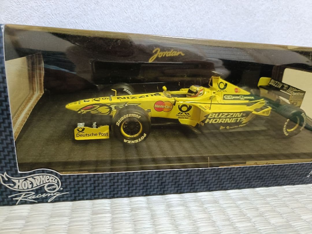 ミニカー Hot Wheels Jordan F1 Car 1/18