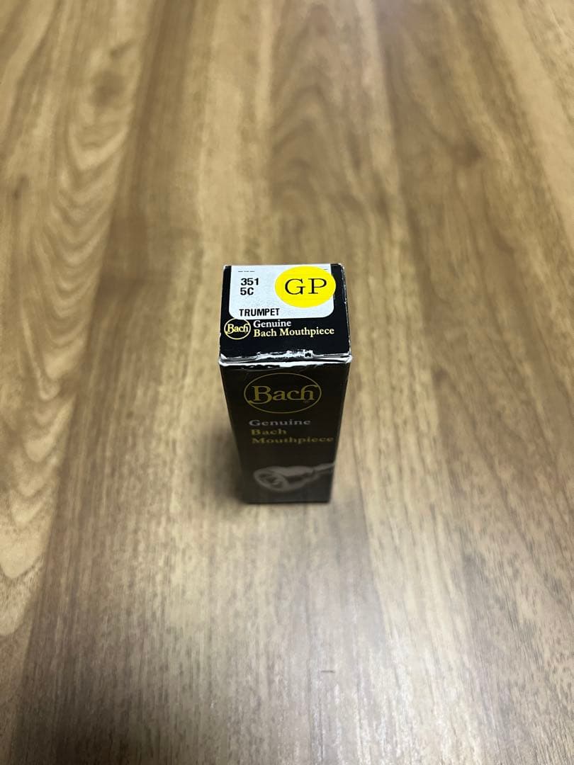 Bach 5C 金メッキ　トランペットマウスピース