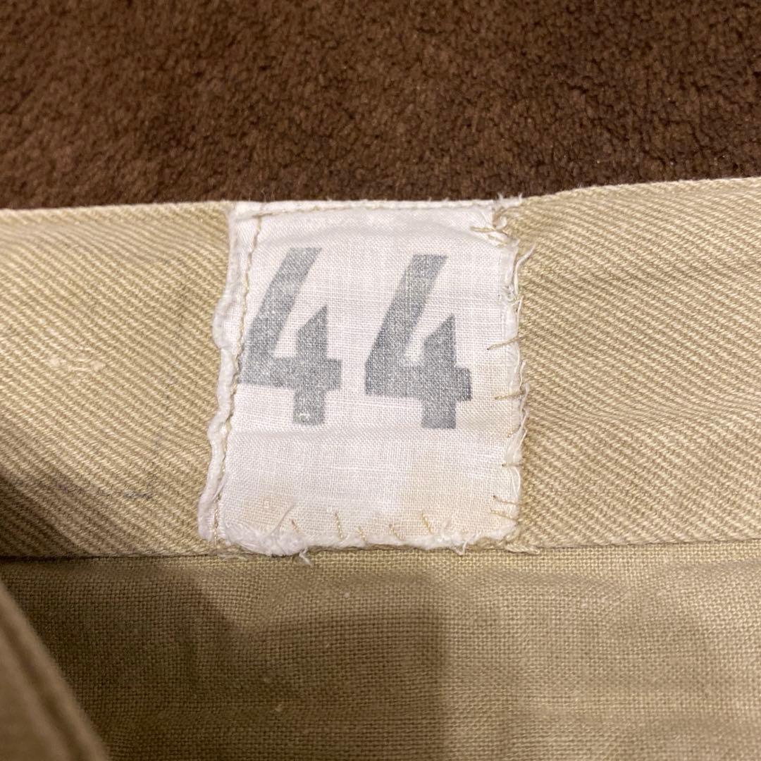 60's French Army M-52 コットンツイルチノトラウザー