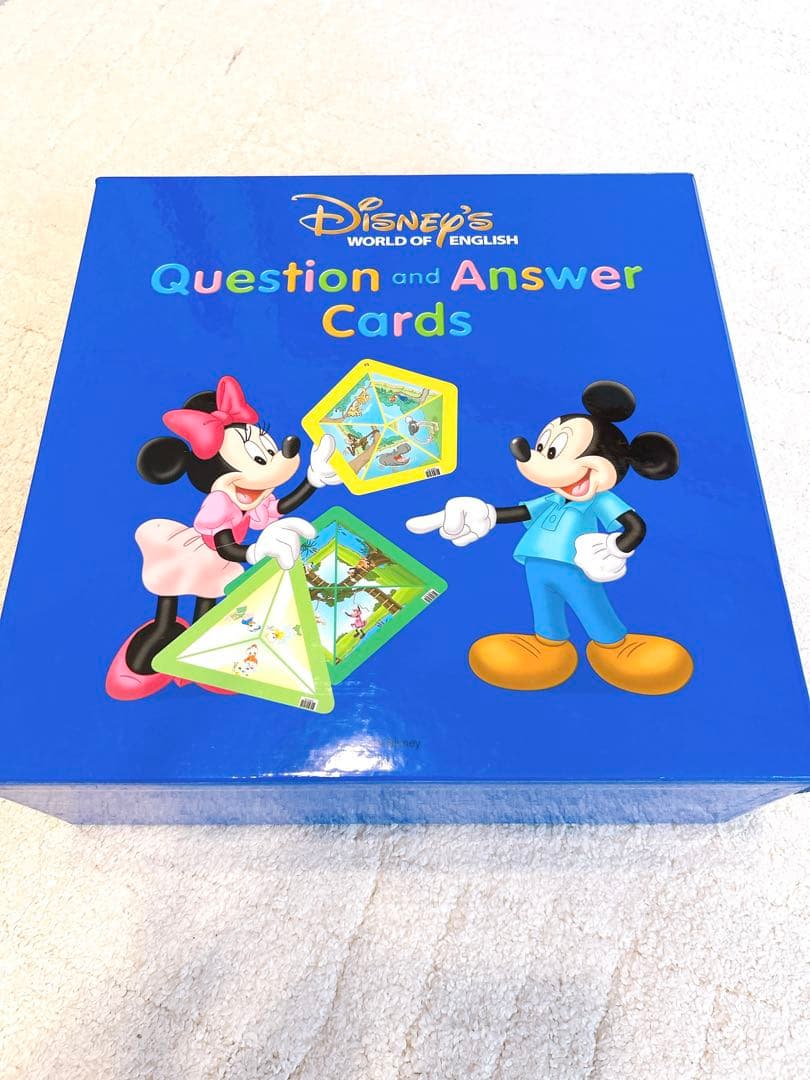 DWE ディズニー ワールド イングリッシュQ&Aカード 100枚セット