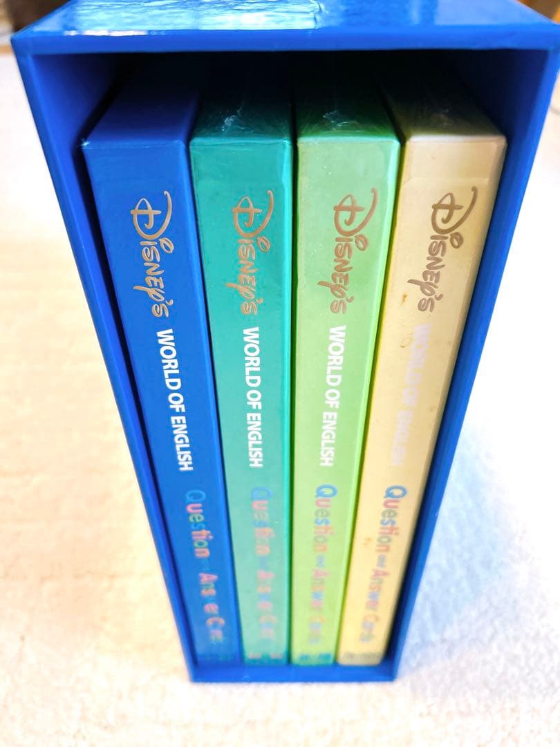 DWE ディズニー ワールド イングリッシュQ&Aカード 100枚セット