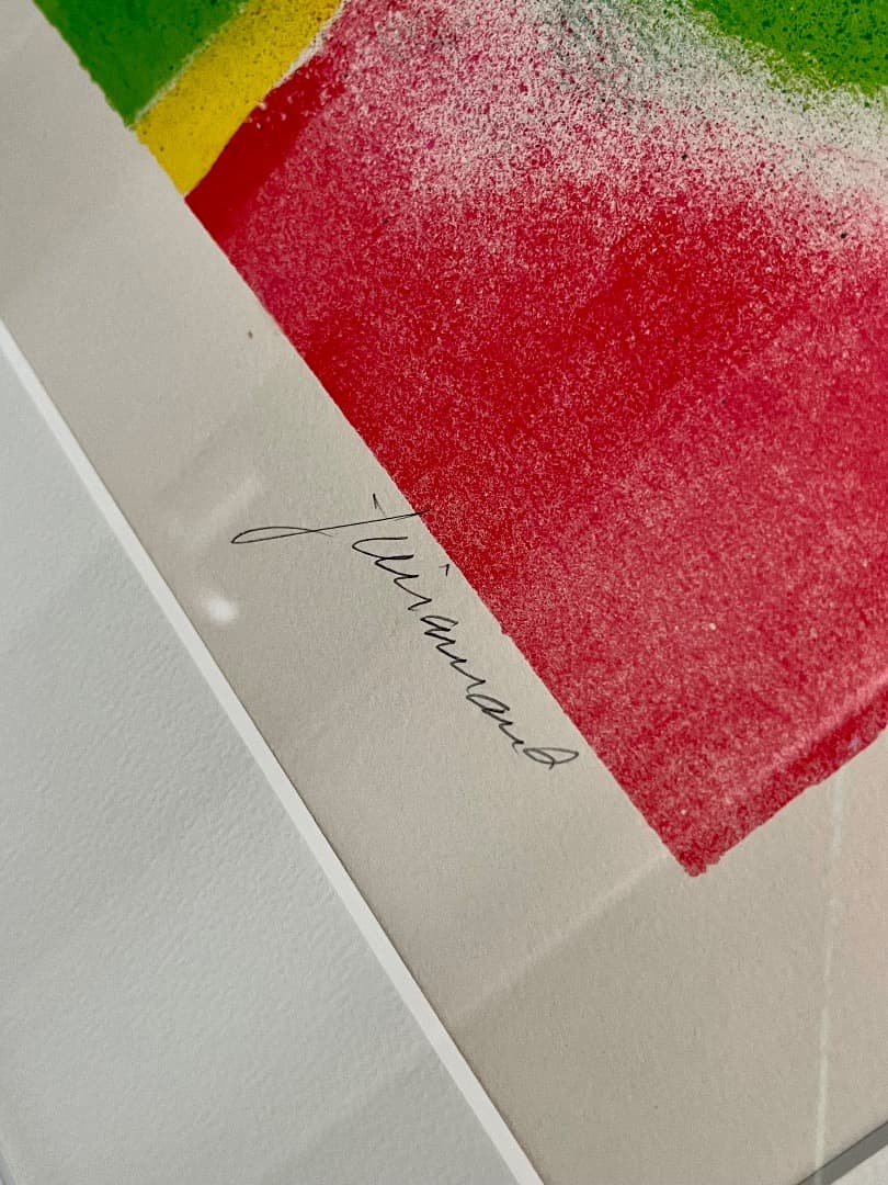 ポール ギヤマン リトグラフ 「赤い馬」