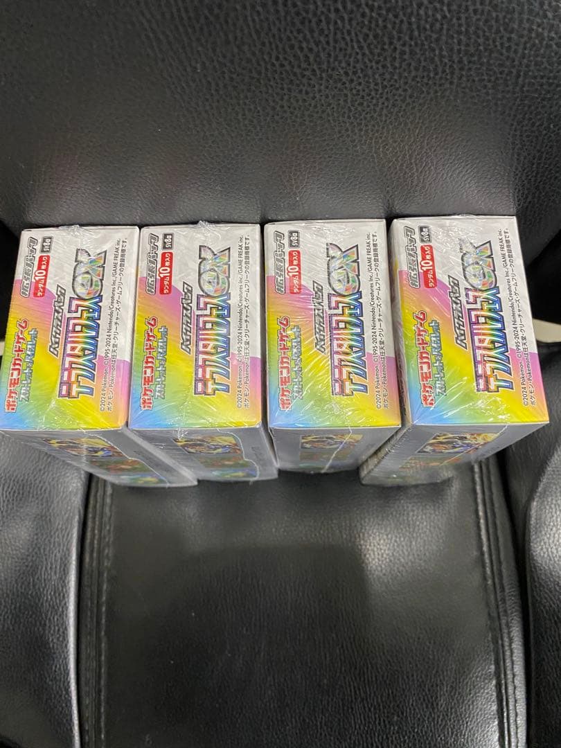 ポケモンカード テラスタルフェスex 4BOX シュリンク付き